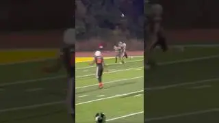 Zay Robinson to Braylen Thibodeaux First playoff game together #juniorhighschool #youthfootball