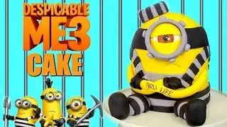 DESPICABLE ME 3 3D  MINION CAKE(MOVIES OF SUMMER TREATS 2017)