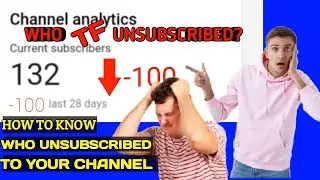 *UPDATED* HOW TO CHECK PEOPLE THAT UNSUBSCRIBED (2020)