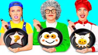 Ich vs Oma: Koch-Challenge | Verblüffende Essen-Hacks von TeenTeam Challenge