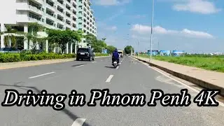 Phnom Penh city driving 4K 2020