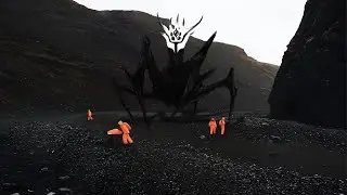 ENCOUNTER WITH THE VOID CREATURE | DIGITAL ART SPEEDPAINT
