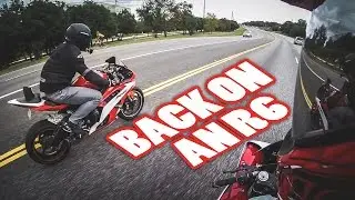 Back on a Yamaha R6!