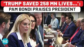 Pam Bondi Showers Praise On Trump In Cabinet Meeting, Makes Big Claim On ISIS Terrorist In New York
