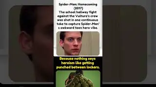 Spider Man Homecoming 2017,hallway showdown 🕷️ #spiderman #marvel #avengers