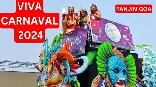 VIVA CARNIVAL 2024! Panjim Goa explodes with Color, Music, & Joy , Full Carnival Parade