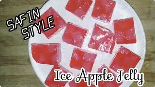 Ice Apple Jelly recipe || easy recipe ||summer spl simple snack recipe