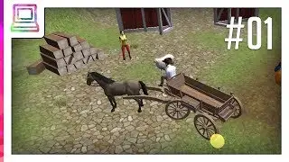Horse Cart Farm Transporter (Part 1) (Horse Game)