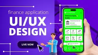 LIVE: Finance App UI/UX Design Walkthrough | Modern Fintech App Interface (2025)