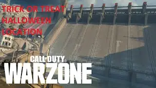 WARZONE - DAM TRICK OR TREAT ( HALLOWEEN ) SECRET LOCATION GUIDE