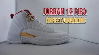 Air Jordan 12 'FIBA' Onfeet/Unboxing