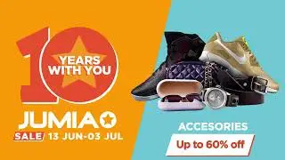 Celebrate Jumia with up to 60% discount