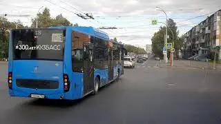 Кемерово, поездка по маршруту № 12 13.09.2022. Борт № 108.