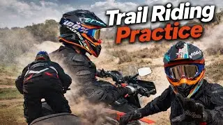 Trail Riding 🏍️Learning control, balance & confidence off-road. || practice || Odia Racer 