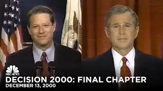 Al Gore Concession/George W. Bush Victory Speeches (NBC News Full Coverage) | December 13, 2000