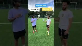 Helium Football vs Champions League Ball #soccer