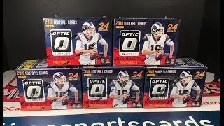 2018 Donruss Optic Football Blaster Boxes Break: Part 2