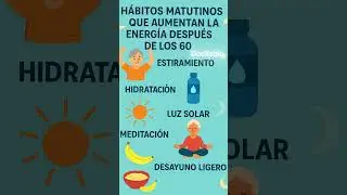 H&aacute;bitos Matutinos que Aumentan tu Energ&iacute;a Despu&eacute;s de los 60 🌞  #saludsenior #frutas