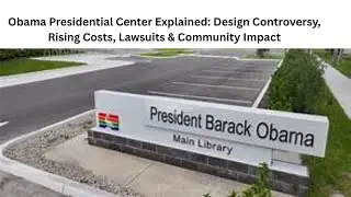 Obama Presidential Center Explained: Design Controversy, Rising Costs, Lawsuits & Community Impact