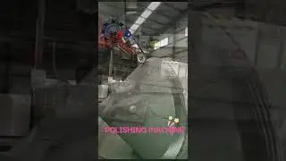Steel tank shell inside polishing machine from XYD Industries