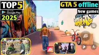 Top 5 GTA 5 offline games - best android games like PC GTA fan made