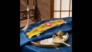 Enamel flower hair clip | Enamel hair clip manufacturer