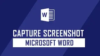 How to Capture Screenshot from Microsoft Word?