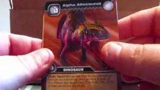 Dinosaur King TCG Series 3 Blister Box Opening Part 1/6