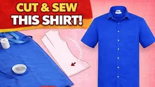 How to Cut and Sew a Shirt | Step-by-Step for Beginners