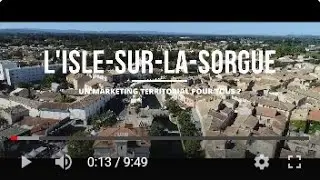 L'Isle-sur-la-Sorgue - Un marketing territorial pour tous ?