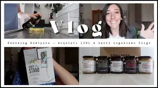 Unboxing super goloso | Acquisti da LIDL | Organizer per il frigo