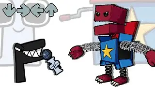 Alphabet Lore F Kills Boxy Boo｜ Project: Playtime Poppy Playtime ANIMATION