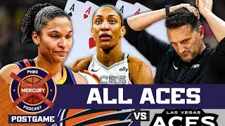 POSTGAME: Phoenix Mercury SWEPT In WNBA Finals As Aces Win 3rd Championship In 5 Seasons