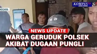 Aksi Warga Geruduk Polsek Binongko Imbas Dugaan Pungli