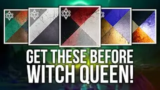 Shaders You NEED To Get Before Witch Queen | Destiny 2 Fashion