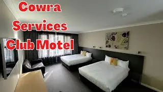 Room Tour Cowra Services Club Motel, Cowra NSW Australia