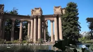 El monumental Palacio de Bellas Artes, Palace of Fine Arts San Francisco, California.