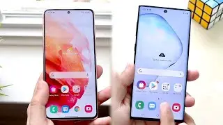 Samsung Galaxy S21 против Samsung Galaxy Note 10! (Сравнение) (Обзор)