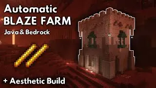 Minecraft BLAZE FARM Tutorial [1.21] - MINECRAFT TUTORIAL