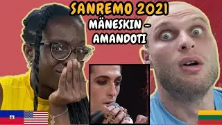 Maneskin - Amandoti Reaction (Italy 🇮🇹 SANREMO 2021) | FIRST TIME HEARING
