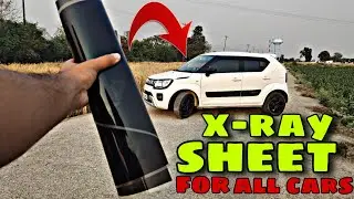 X-Ray sheets for ignis❤️//dhup🔥 sai rahat😁//#modified #vlog #car #ignis #foryou #kerala