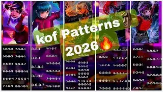 Part2. All Complete Patterns🔥 For KOF Event 2026✅️ Mobile Legends: Bang Bang | KOF New Patterns 2026