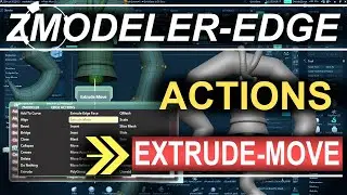 ZBrush - ZModeler Edge(Действия) - 