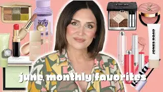 June 2025 Monthly Beauty Favorites- What I couldn't put down this month-Mature skin Favs for Summer!
