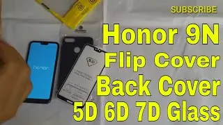 Ikara 5D Tempered Glass for Honor 9N || Honor Back cover