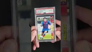 2004 Panini Sports Mega Cracks Lionel Messi ROOKIE #71 PSA 10 GEM MINT