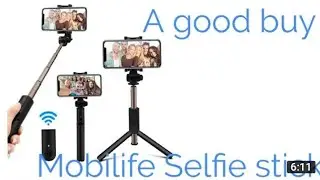 Selfie  Stick Tripod 3 Mode Flash Light || Honest Review