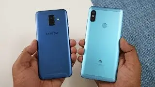 Samsung Galaxy A6 vs Redmi Note 5 Pro Speed Test !