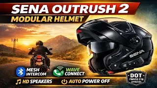 The Best Modular Motorcycle Helmet &ndash; [Sena Outrush 2 Modular Helmet]