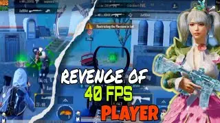 40 FPS Demon || 40 FPS PLAYER || BGMI MONTAGE || LOW END DEVICE 😱🔥😱 